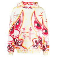 Heron Preston Moletom Meanie com capuz - Branco