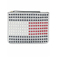 Hilfiger Collection Tommy Icon Pearl Flag pouch - Metálico