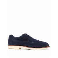 Hogan Brogue com solado contrastante - Azul