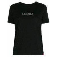 Hogan Camiseta com estampa de logo - Preto