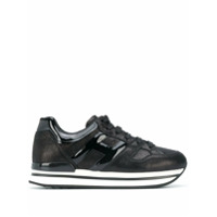 Hogan Tênis com plataforma e cadarço - Preto