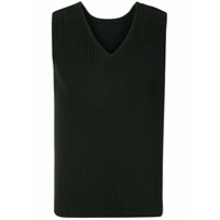 Homme Plissé Issey Miyake Regata canelada - Preto