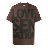 Honey Fucking Dijon Camiseta com estampa Love Sensation - Marrom