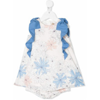 Hucklebones London Vestido com estampa floral - Rosa