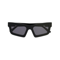 Huma Sunglasses Óculos de sol retangular Tilde - Preto
