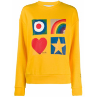 Iceberg Moletom estampada x Peter Blake - Amarelo