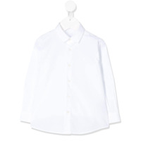 Il Gufo Camisa com acabamento engomado - Branco