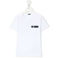Il Gufo Camiseta decote careca com estampa de logo - Branco