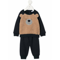 Il Gufo Conjunto esportivo 2 peças Teddy Bear - Azul