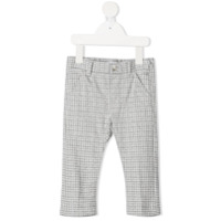Il Gufo houndstooth-pattern trousers - Cinza