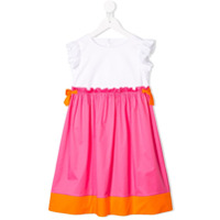 Il Gufo sleeveless colourblocked dress - Rosa