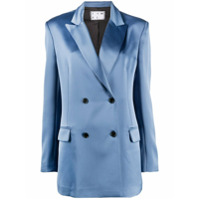 In The Mood For Love Blazer com abotoamento duplo - Azul