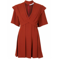 IRO Vestido Didje com recorte vazado - Laranja