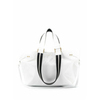 Isabel Marant Bolsa tote grande com alças contrastantes - Branco