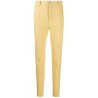 Isabel Marant Calça jeans cenoura cintura alta - Amarelo