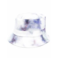 Isabel Marant Chapéu bucket com estampa tie-dye - Branco