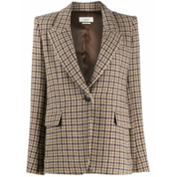 Isabel Marant Étoile Blazer Kerstin xadrez - Neutro