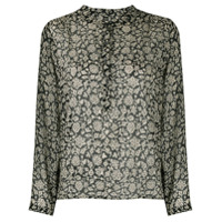 Isabel Marant Étoile Blusa Maria com mangas longas - Preto