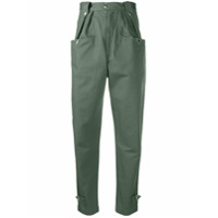 Isabel Marant Étoile Calça cintura alta - Verde