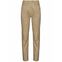 Isabel Marant Étoile Calça slim cintura alta - Neutro