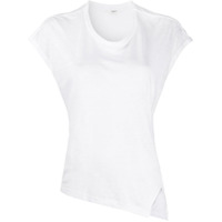 Isabel Marant Étoile Camiseta com bainha assimétrica - Branco