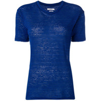 Isabel Marant Étoile Camiseta listrada - Azul