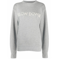 Isabel Marant Étoile Moletom Slow Down - Cinza