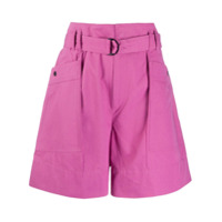 Isabel Marant Étoile Short cintura alta Zayna - Rosa