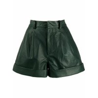 Isabel Marant Étoile Short City com pregas na cintura - Verde