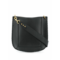 Isabel Marant Oskan leather shoulder bag - Preto