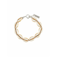 Isabel Marant Pulseira com conchas - Branco