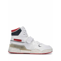 Isabel Marant Tênis cano alto Alsee com recortes - Branco