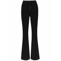 J Brand Calça jeans bootcut Runway 1212 cintura alta - Preto