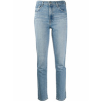 J Brand Calça jeans cigarrete com cintura alta - Azul