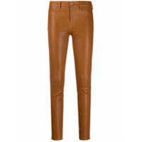 J Brand Calça jeans skinny cintura média - Marrom