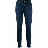 J Brand Calça jeans skinny com efeito desbotado - Azul