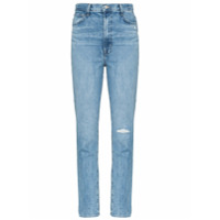 J Brand Runway 1212 distressed skinny jeans - Azul