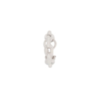 Jack Vartanian Piercing 'Chain' prata com ródio branco - Metálico