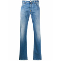 Jacob Cohen Calça jeans reta com cintura média J688 - Azul