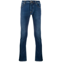 Jacob Cohen Calça jeans skinny com efeito desbotado - Azul