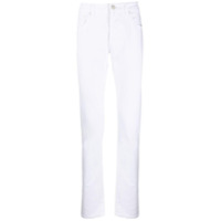 Jacob Cohen Calça jeans slim cintura alta - Branco