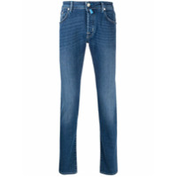 Jacob Cohen Calça jeans slim cintura média - Azul