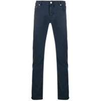 Jacob Cohen Calça jeans slim cintura média - Azul