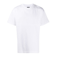 Jacquemus Camiseta de algodão com logo bordado - Branco