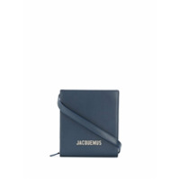 Jacquemus Le Gadjo strapped leather wallet - Azul