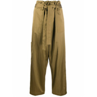 Jejia multi-pocket tie-waist trousers - Neutro