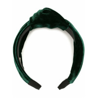 Jennifer Behr Headband com detalhe de nó - Verde