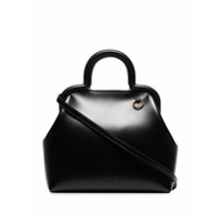 Jil Sander Bolsa tote Clover de couro - Preto