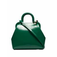 Jil Sander Bolsa tote Clover pequena de couro - Verde