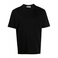 Jil Sander Camiseta decote careca de algodão - Preto